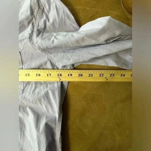 GAP Light Purple Button Down Long Sleeve Shirt 100% Cotton Size Medium - Picture 7 of 9